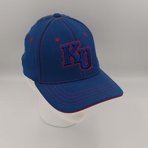 Kansas Jayhawks zephyr NCAA Cap hat flex fit M/L
